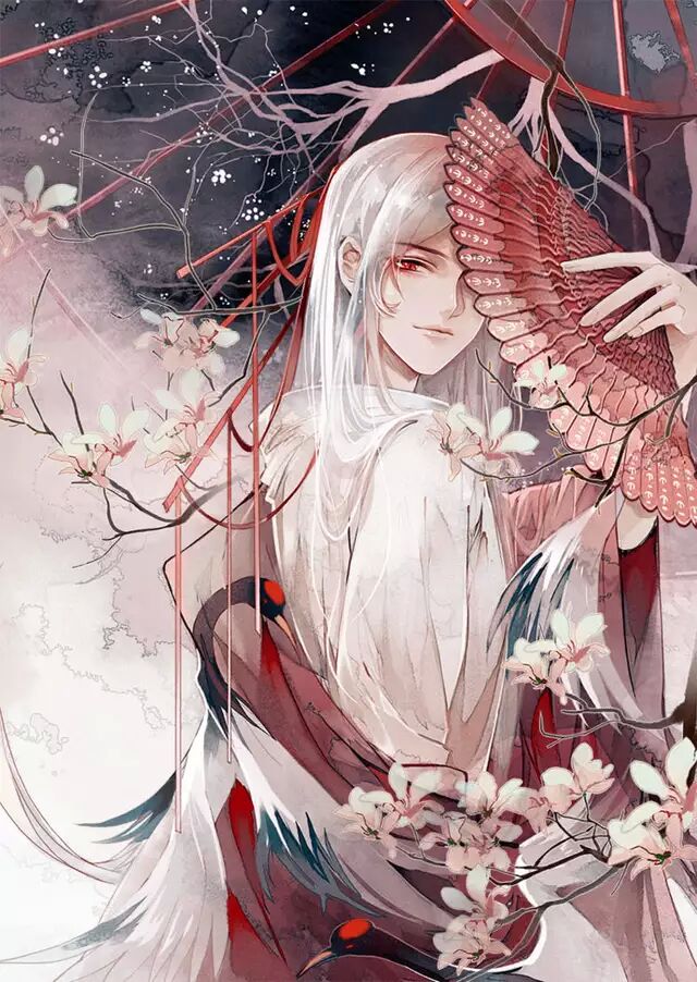 唯美古風圖片:寒月退霜風滿樓，夜靜人幽滿腔愁
