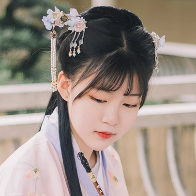 文藝淡雅女生頭像，唯美古風(fēng)真人頭像