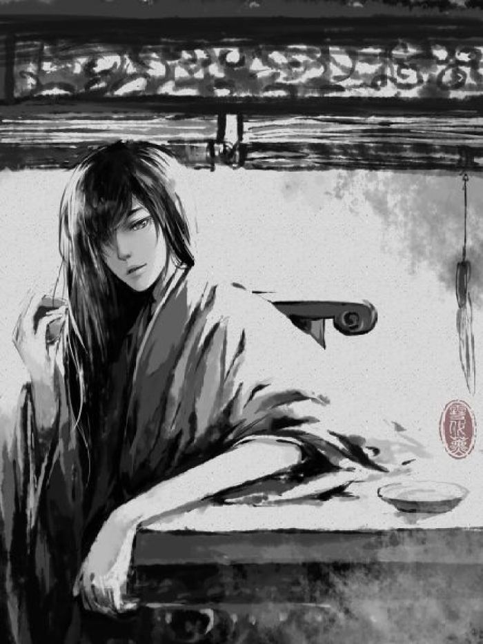 精美古風服飾插畫，中國風手繪插畫
