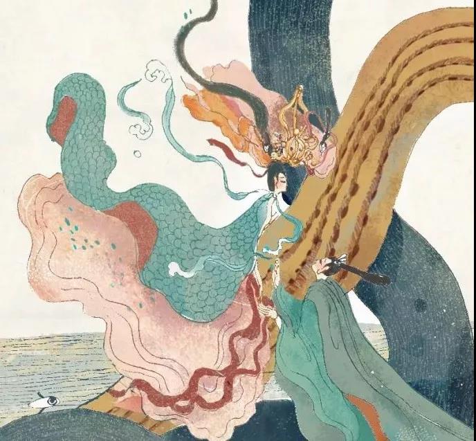 《洛神賦》繪本插畫，最美的中國式愛情！