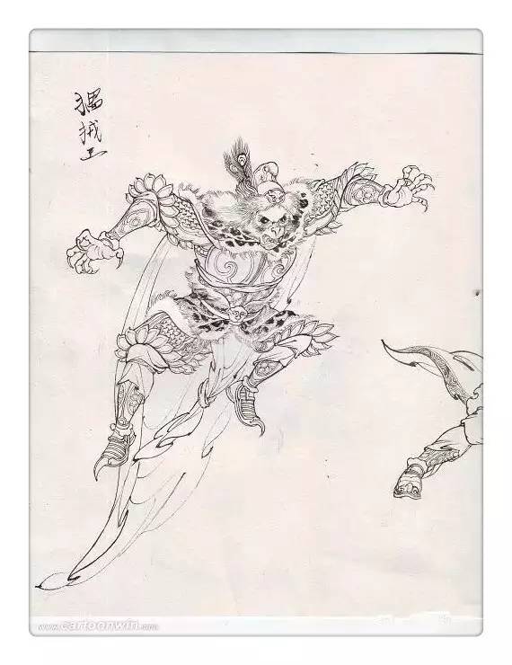 致敬經典《西游記》，傳統文化手繪插畫