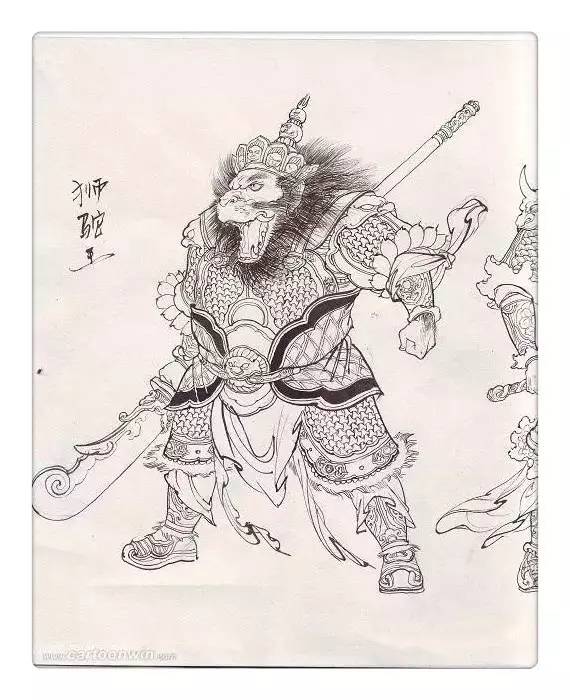 致敬經(jīng)典《西游記》，傳統(tǒng)文化手繪插畫