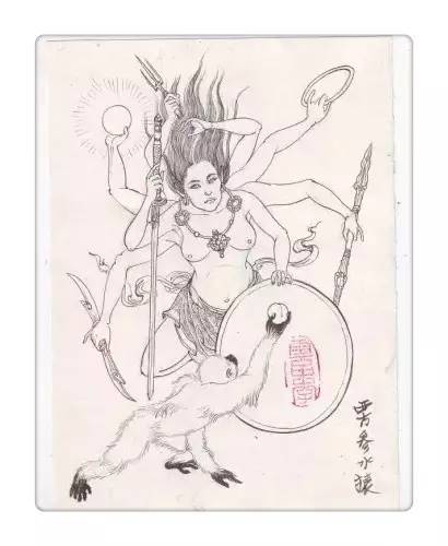 致敬經典《西游記》，傳統文化手繪插畫