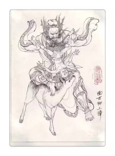 致敬經典《西游記》，傳統文化手繪插畫