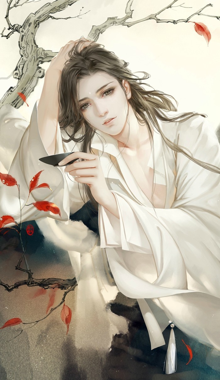 詩意繚繞細(xì)膩插畫，相思難見手繪插畫