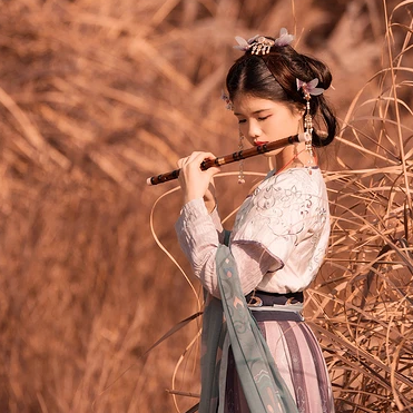 文藝小清新女生頭像，唯美古風真人頭像