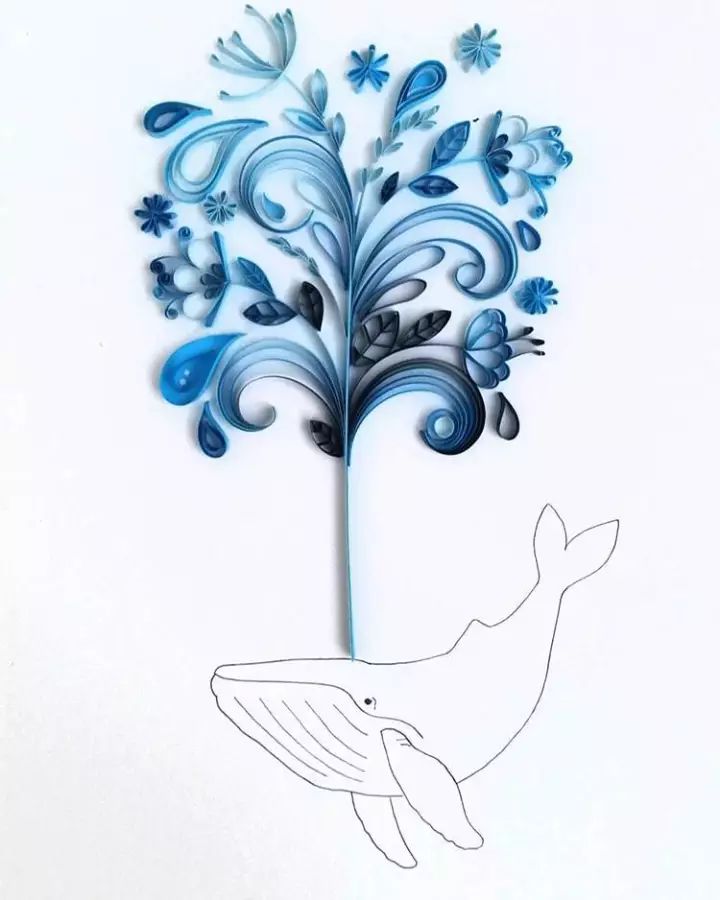 當衍紙遇上插畫：衍紙藝術與插畫的融合