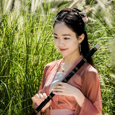 青春陽光少女頭像，唯美古風真人頭像