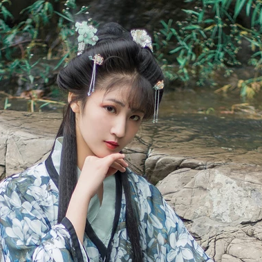 古典琵琶女子頭像，唯美古風(fēng)真人頭像