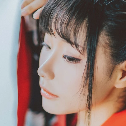 俏皮可愛漢服女子頭像，唯美古風真人頭像