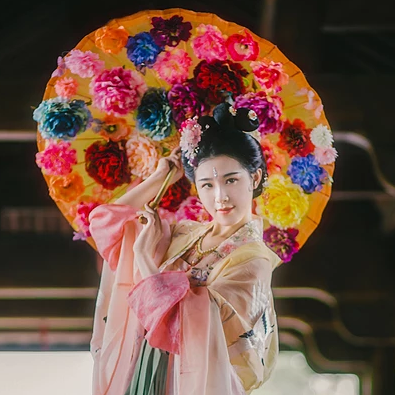 花樣年華女子頭像，唯美古風真人頭像
