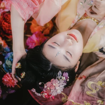 花樣年華女子頭像，唯美古風真人頭像