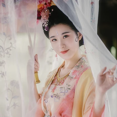 花樣年華女子頭像，唯美古風真人頭像