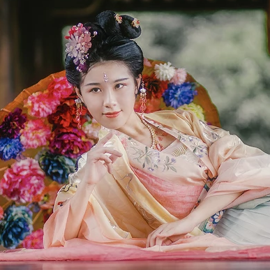 花樣年華女子頭像，唯美古風真人頭像