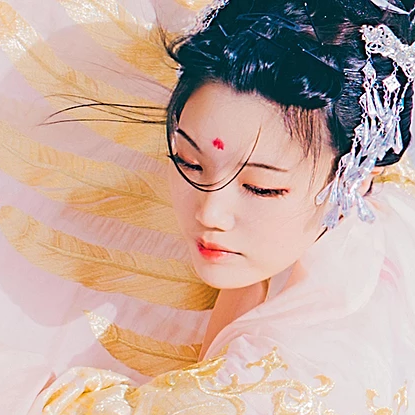 冰雪美人飄逸唯美頭像，唯美古風女子頭像