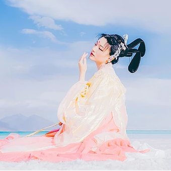 冰雪美人飄逸唯美頭像，唯美古風女子頭像