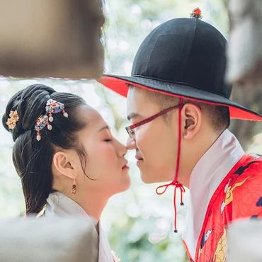 執子之手與子偕老唯美頭像，唯美古風情侶頭像