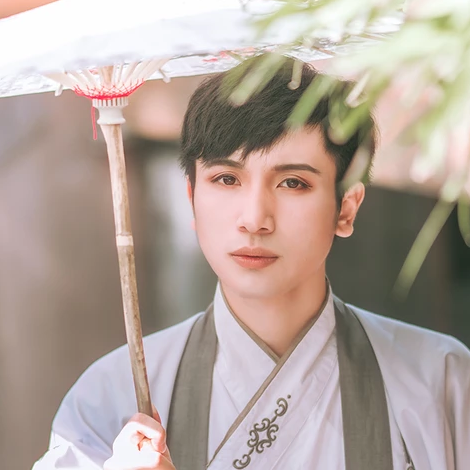 古典中國(guó)風(fēng)漢服孤館燈青頭像，古風(fēng)男生頭像