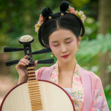 美人來此時尚典雅，唯美古風真人頭像