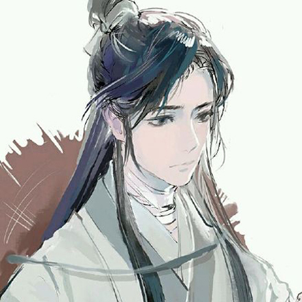 唯美男子古風頭像，人生皆回憶