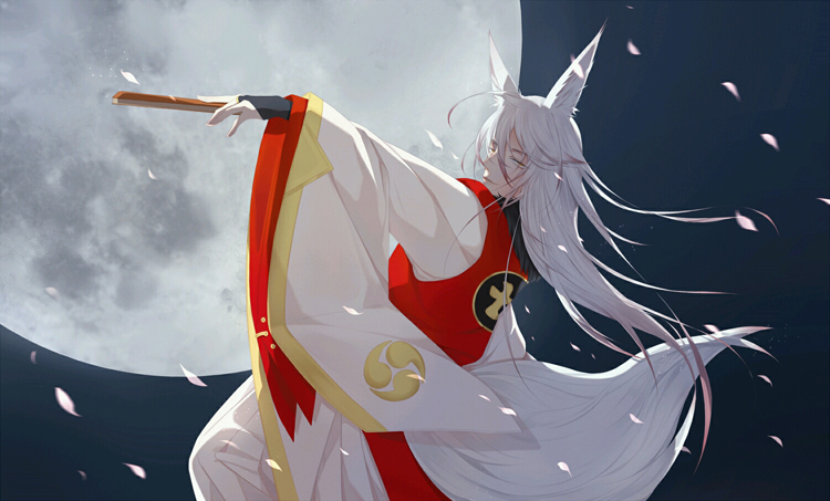 陰陽師妖狐古風圖片