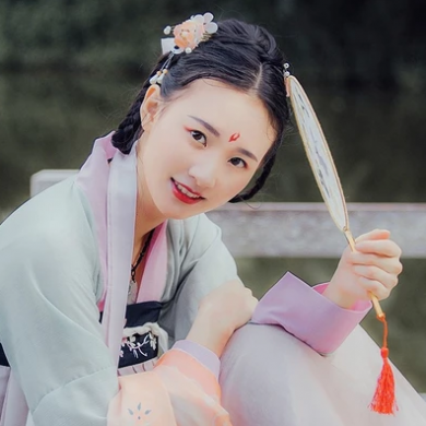 小清新唯美可愛頭像，中國風古風真人女子頭像