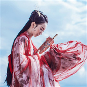 庭院深深思幾許古風女子頭像，古風真人頭像