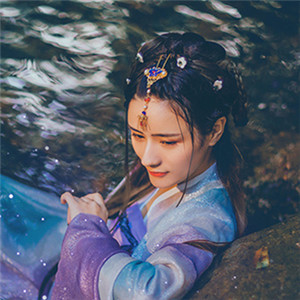 星輝光影漢服古風(fēng)女子頭像，妖媚女生頭像