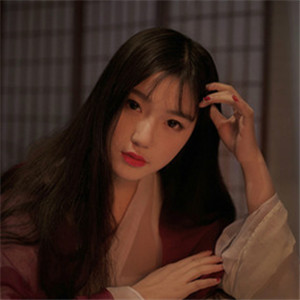慵懶美人女子古風頭像，如夢似醒唯美真人頭像