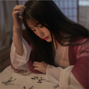 慵懶美人女子古風頭像，如夢似醒唯美真人頭像
