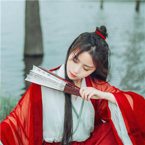 江湖俠風女子古風頭像，灑脫自在真人qq頭像
