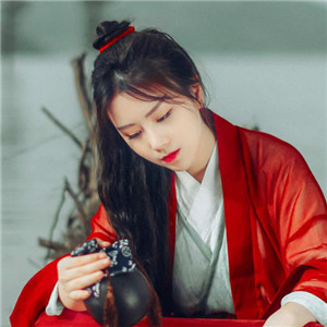 江湖俠風女子古風頭像，灑脫自在真人qq頭像