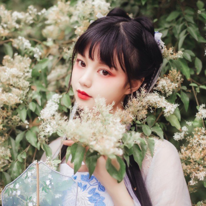 古裝水靈清秀女生頭像，唯美古風(fēng)頭像