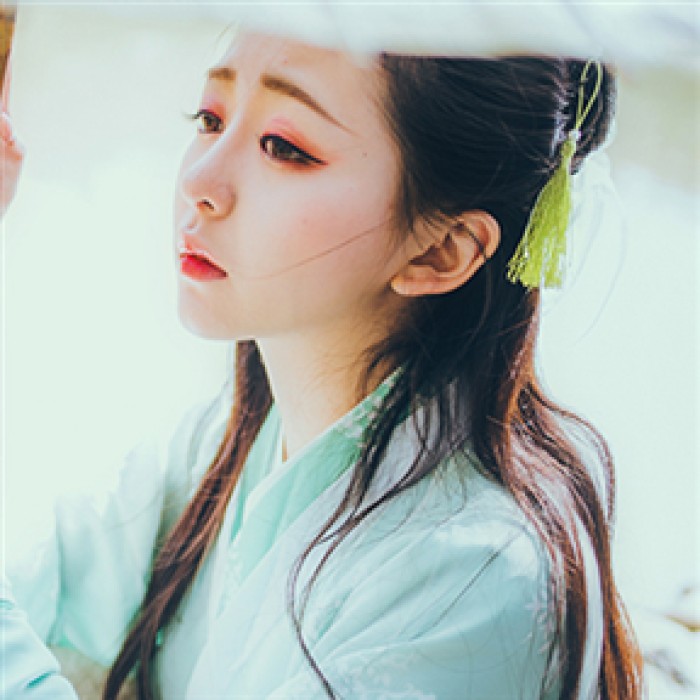漢服美女慧質蘭心古風頭像，好看的女生qq頭像