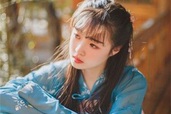 古裝水靈清秀女生頭像，唯美古風頭像