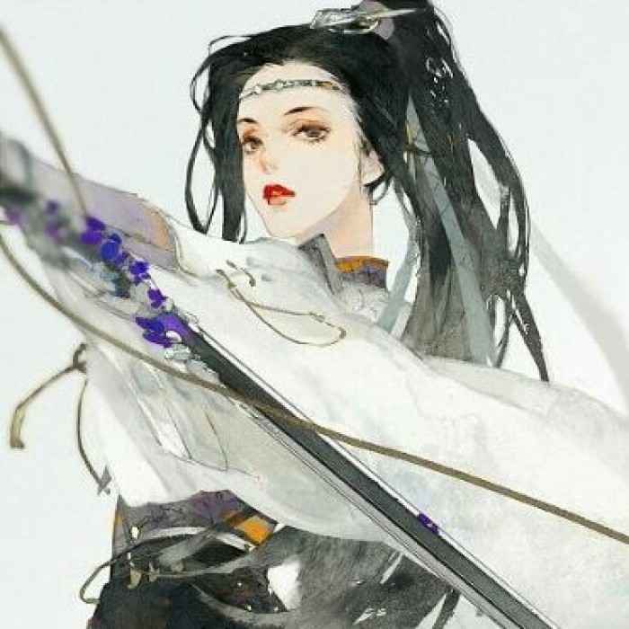 霸氣中國風女子頭像，女生古風頭像