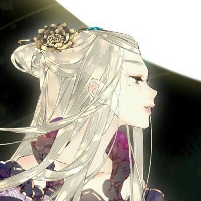 動漫古風女子閨蜜頭像，好姐妹qq頭像
