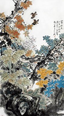 山野秋趣，唯美古風句子