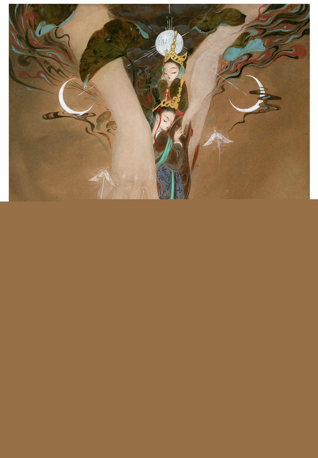 古典樸素插畫欣賞