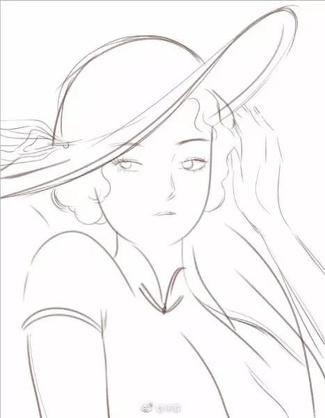 獨特中國美，最美插畫，膚如凝脂珠圓玉潤民國