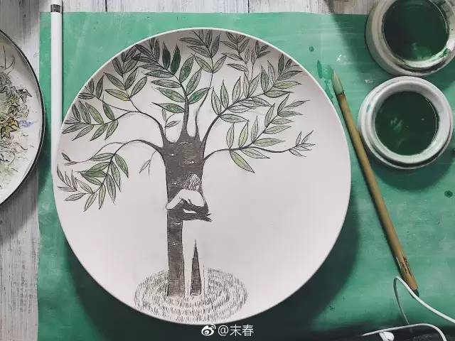獨特中國美，最美插畫，膚如凝脂珠圓玉潤民國