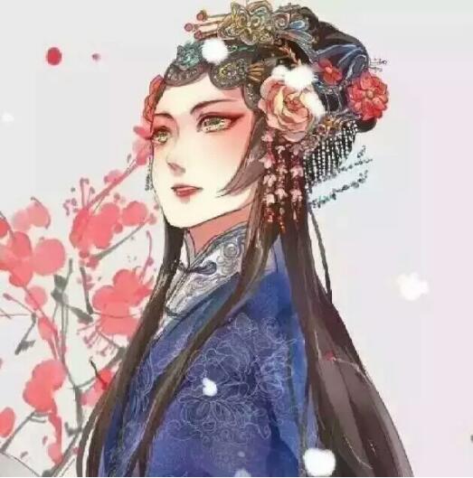 唯古風頭像，戲子頭像
