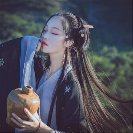 唯美真人古風頭像，中國風圖片