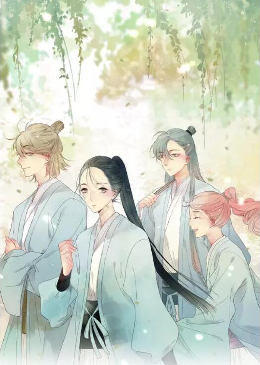 古風漫畫《遠山千霖》圖片，壁紙圖片