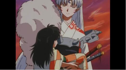古風動漫《犬夜叉》殺生丸和玲圖片