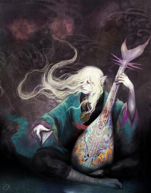古風動漫《怪化貓》圖片