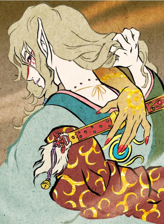 古風動漫《怪化貓》圖片