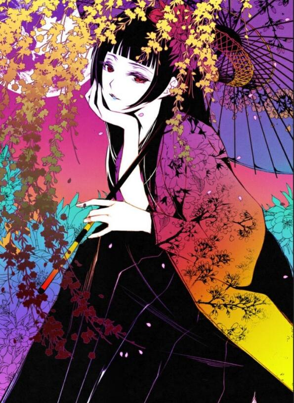 性感唯美古風動漫人物壹原侑子圖片