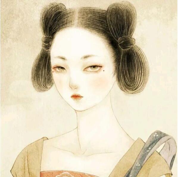 唯美古風動漫頭像，女生頭像