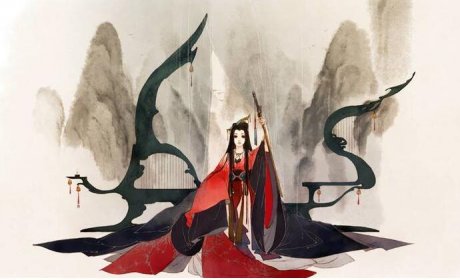 女衣女子，韶華傾負